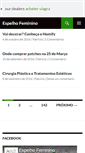Mobile Screenshot of espelhofeminino.com.br