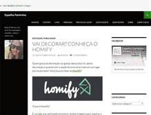 Tablet Screenshot of espelhofeminino.com.br